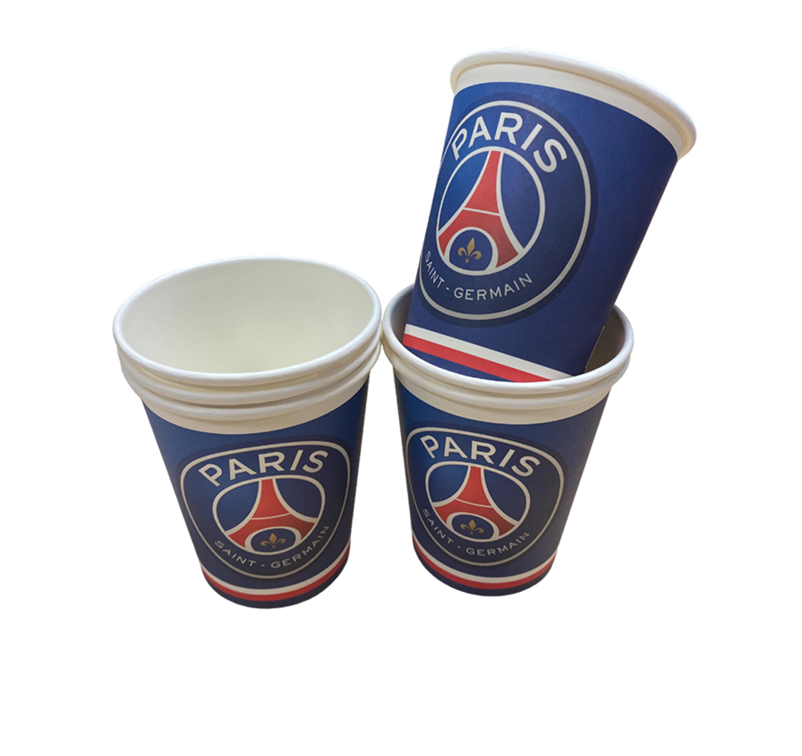 PSG 12 x verre gobelet jetable 25cl Collection officielle PARIS SAINT GERMAIN