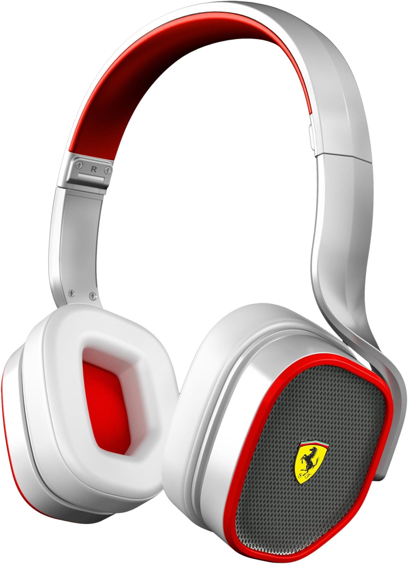 Ferrari AAV-2LFH006W Scuderia R200 On-Ear Headphones - White (Discontinued by Manufacturer)