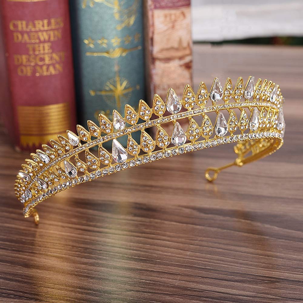 Corona di Cristallo Regina Crown Hairband Tiara Gioielli for capelli Bridal Fascia Prom Queen Pageant Accessori per la festa