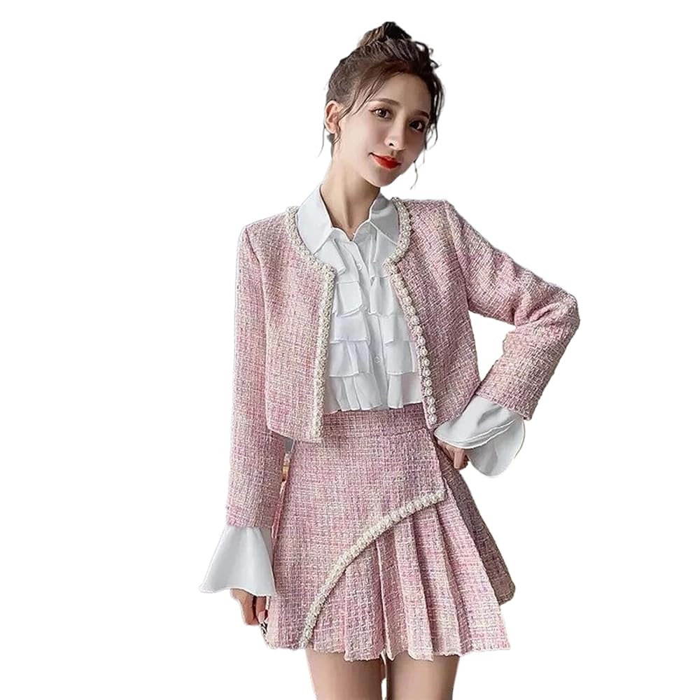 【新品】LADY LIKE TWEED SET UP Lady Like Tweed Set - Black/White | Fashion Nova