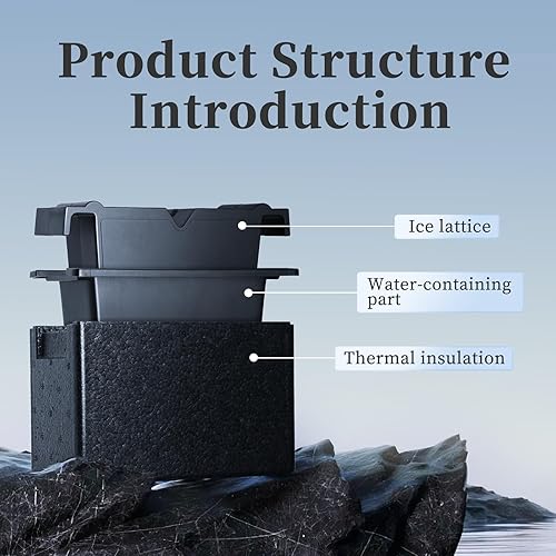 Miniatura 2 de Antarctic Star Bandeja para hacer bolas de hielo transparente, 2 esferas grandes para hacer hielo de whisky con bolsa de almacenamiento, bola de