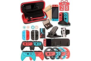 Complete Nintendo Switch Starter Kit: Essential Accessories for Your Gaming Adventures!