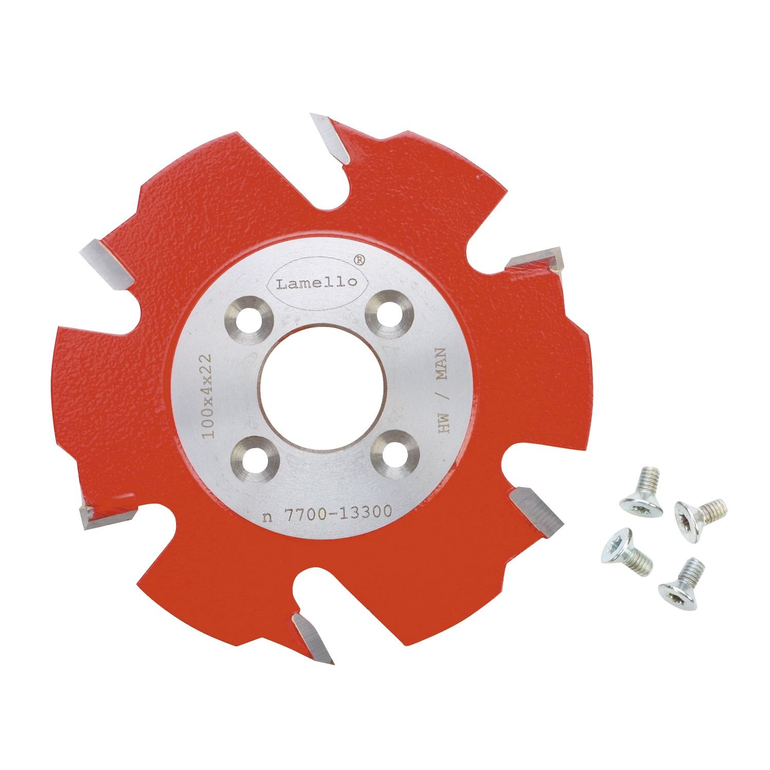 Lamello à rainurer avec PowerCoil Taraud fuseau 100 x 4 x 22 mm, dents 6, 1 pièce, 132000