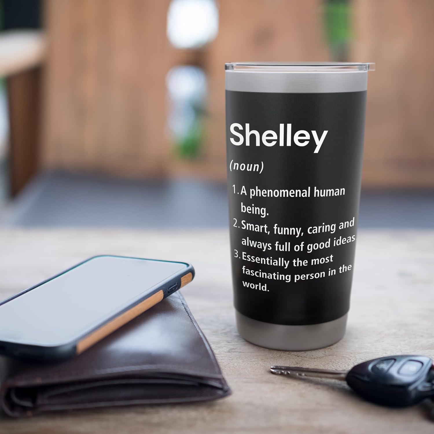 Shelley Name Definition Dictionary Stainless Steel Insulated Tumbler - Image 7