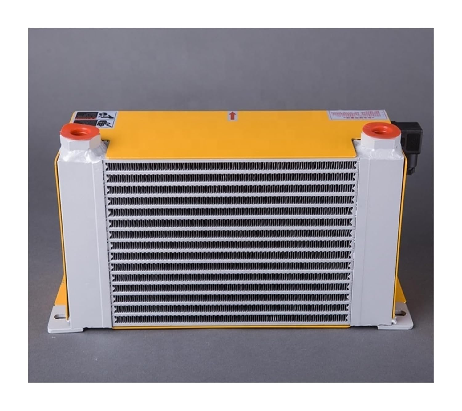 AH0608TL 60L/min Air Cooler Aluminum Hydraulic Oil Radiator Heat Exchanger for Small Hydraulic Stations Efficient Shock Absorption(380v)