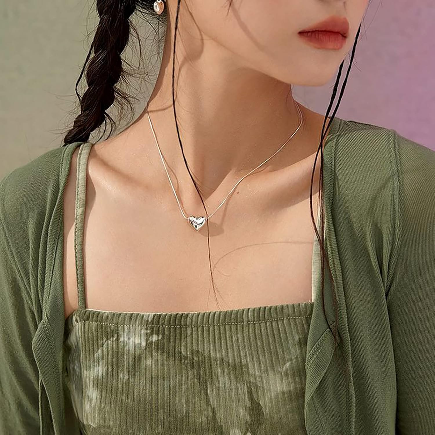 Pandahall 16.4 Ft 1.2mm Stainless Steel Snake Chains with 50Pcs Jump Ring 10Pcs Lobster Claw Clasps 30Pcs Folding Crimp Ends Jewelry Making Kits for Chain Necklace DIY… - Image 5