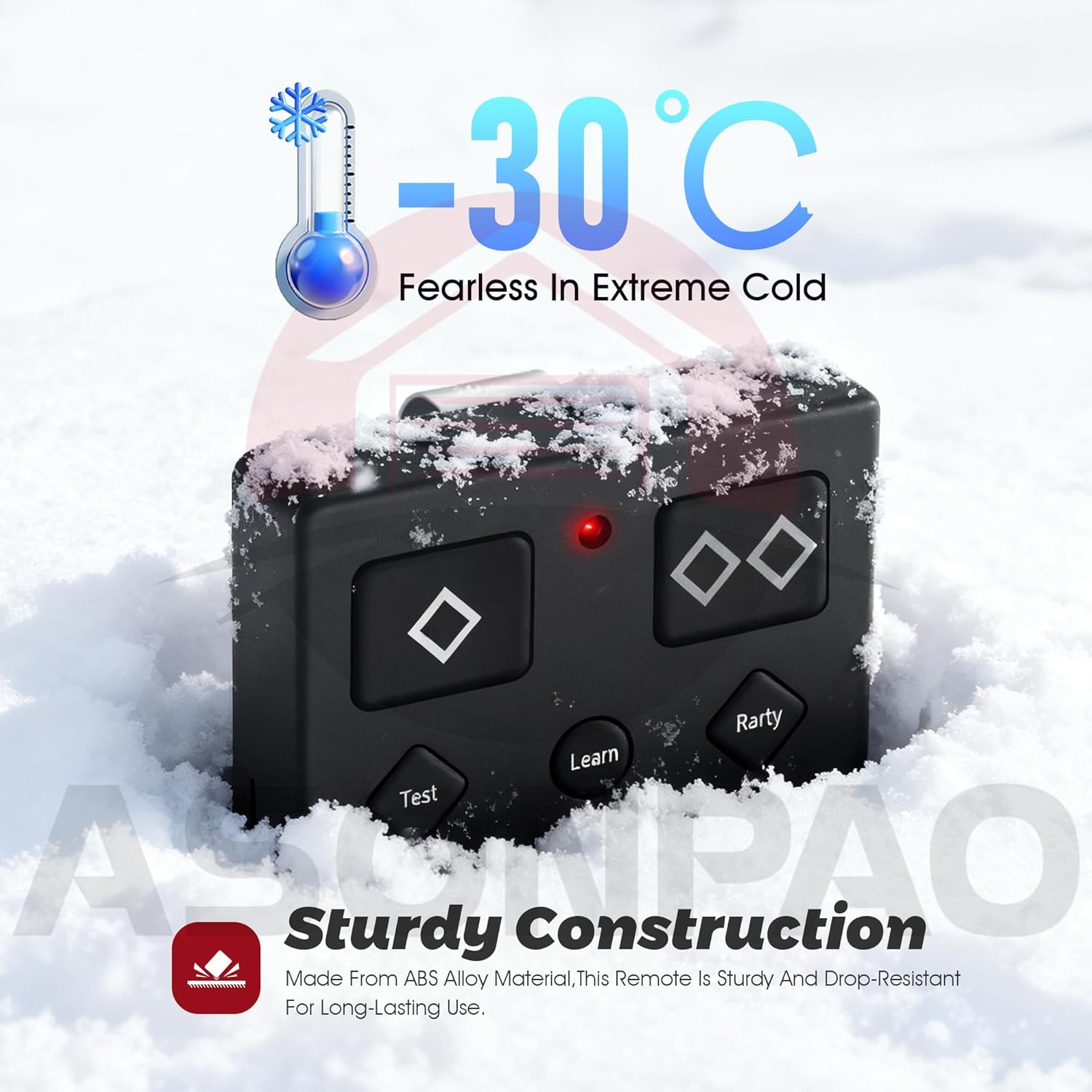 AXP1 AXS1 AXR1 5-Button Gate Opener Remote Transmitter - 3Pack【10 Year Warranty】