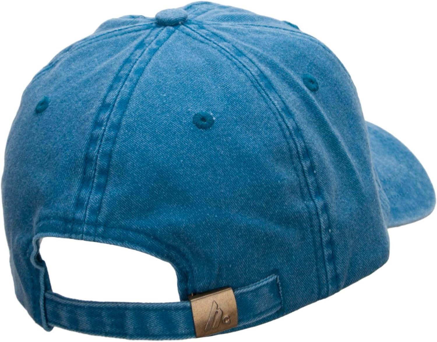 e4Hats.com Lovely Whale Embroidered Pigment Dyed Wash Cap