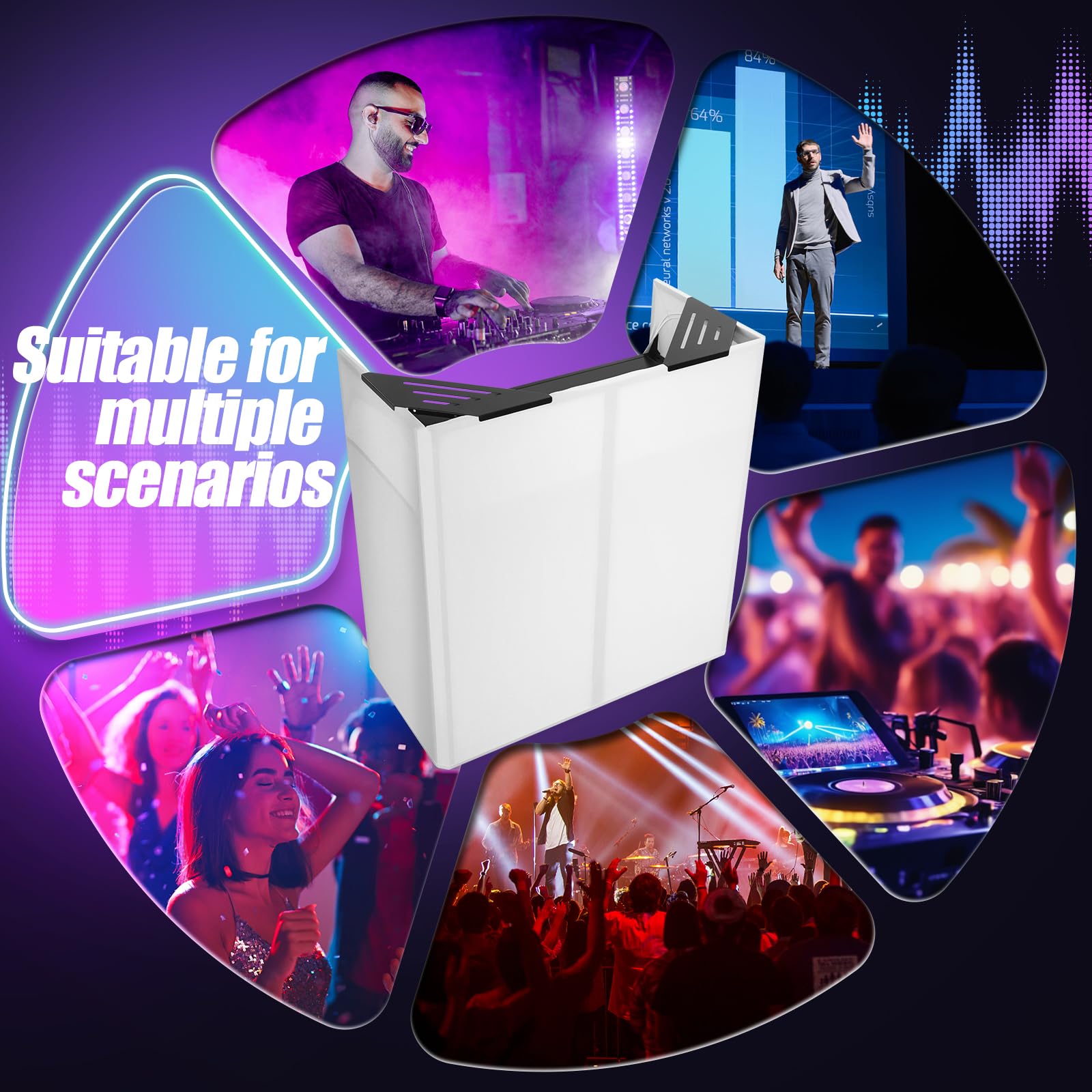 Amazon.com - Portable DJ Facade Table Station, 44
