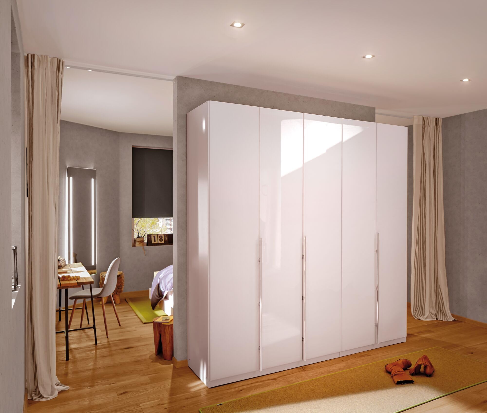 Paulmann Nova Plus 93680 - Set di 3 faretti da incasso a LED, rettangolari, orientabili, 3 x 6,8 W, dimmerabili, in alluminio, 2700 K