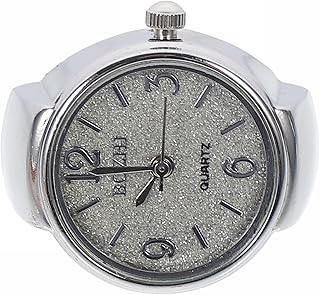 Anéis Para Mulheres Decoração Da Moda Relógio De Dedo Masculino Feminino Anel De Dedo Redondo Relógio Analógico De Quartzo Anéis Masculinos Relógios Para Homens Digitais