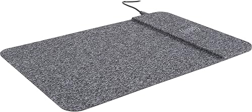 Miniatura 4 de Allsop Powertrack - Alfombrilla de mouse de carga inalámbrica, 13 x 8.75, gris