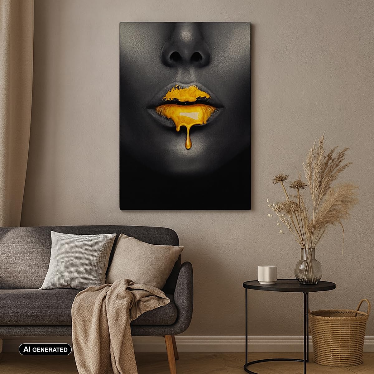 ARTTOR Lienzo Decorativo 80x120 cm Moderno Vertical Personas Moda - 4460