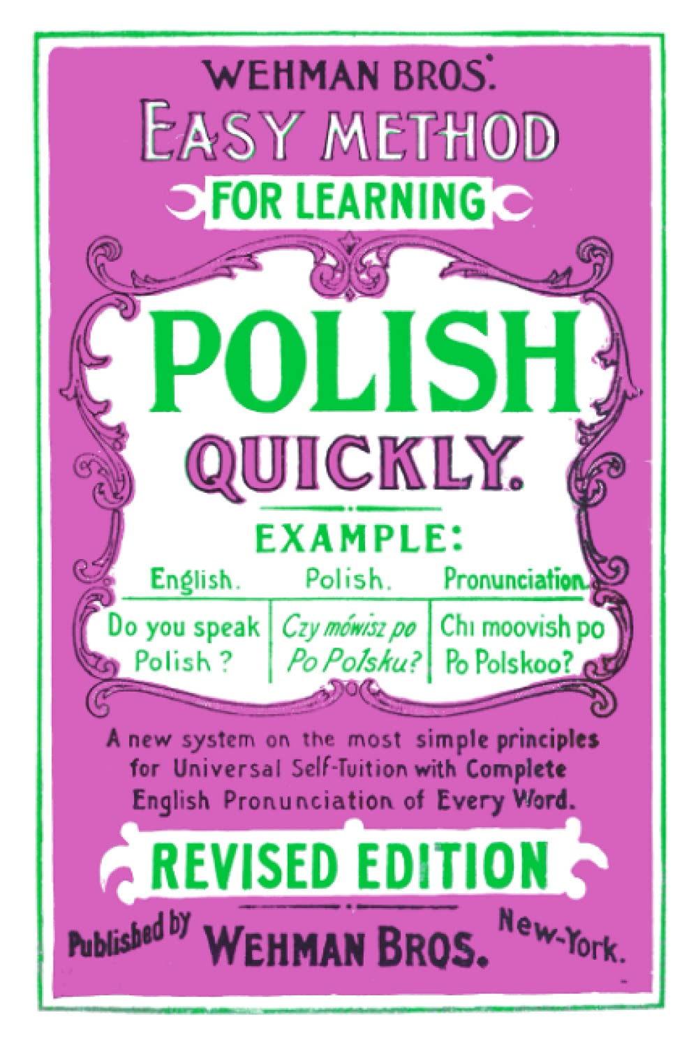 Notebook: Easy Method for Learning Polish Quickly - 6x9 Illustated Ruled Notepad Journal 120 pages