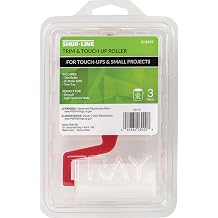 Shur-Line Trim and Touch Up Roller Frame, 3 in. Mini Roller Cage for Edges Trim and Touch Ups, Holds 3 in. Covers for Smooth Detailed Coverage