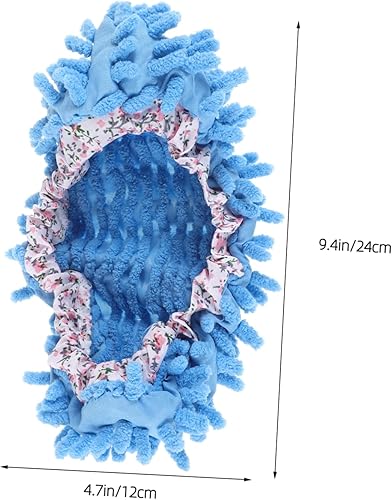 Miniatura 2 de 1 unid lavable mopa zapatos cubierta plumero Mope zapatillas moping zapatos zapatos limpios pie calcetines