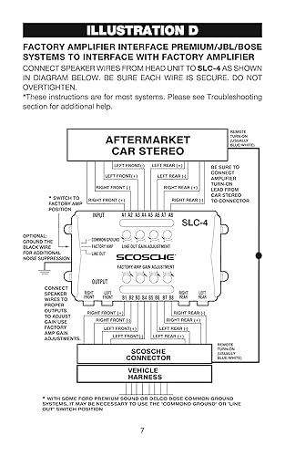 Miniatura 32 de Scosche LOC2SL - Convertidor de salida de línea con perilla de control remoto, convertidor RCA alto/bajo de 2 canales de audio para automóvil, ideal