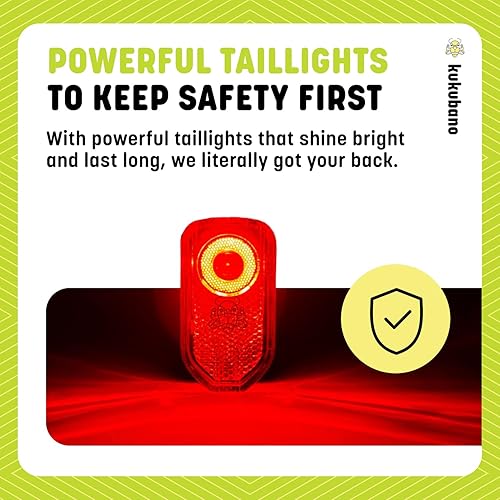 Miniatura 6 de LED Bike Light Set, USB Rechargeable Headlight and Taillight, Waterproof for E-Bikes, Scooters, and Mountain Bikes