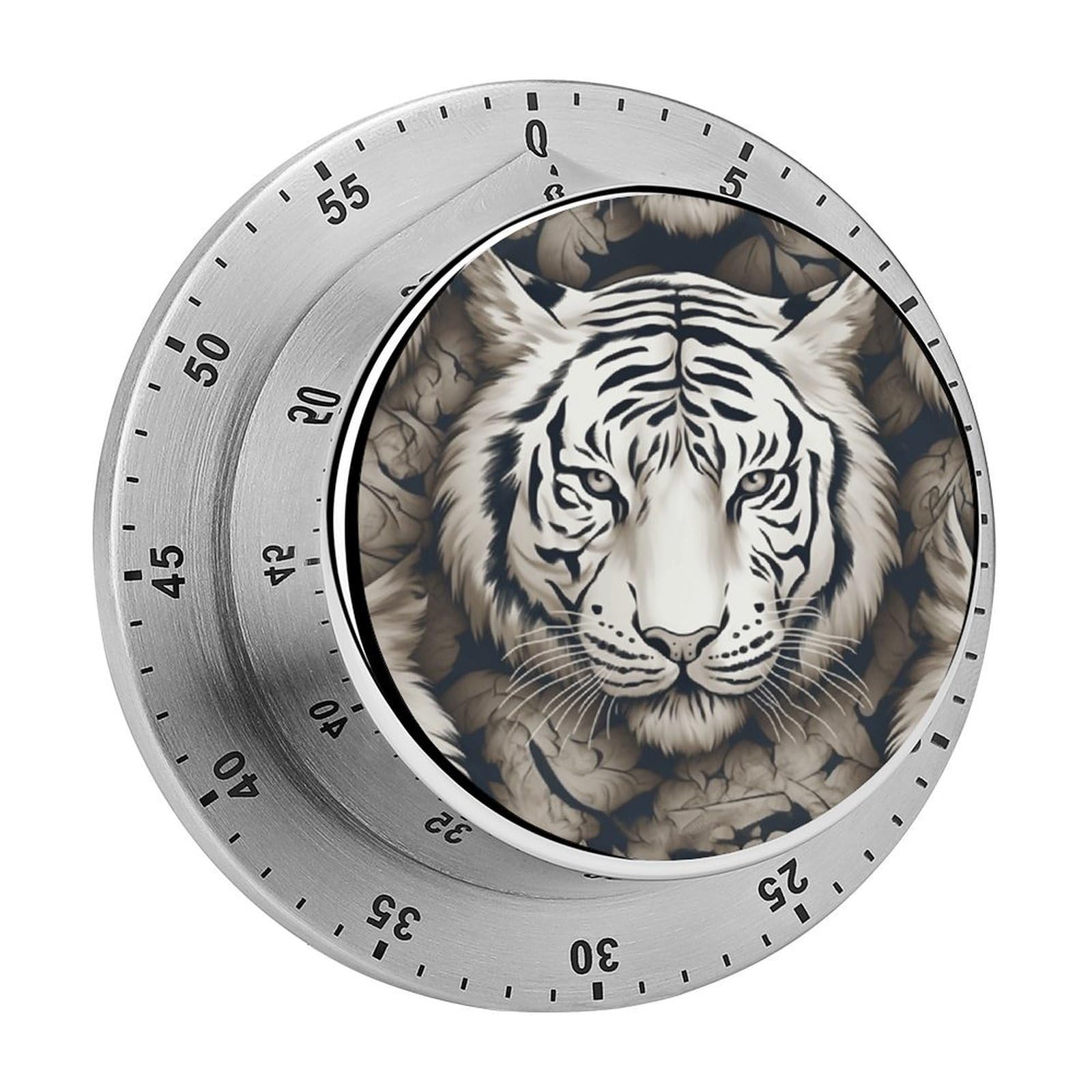 Temporizador digital de cocina con diseño de tigre para organizar tus recetas y tareas