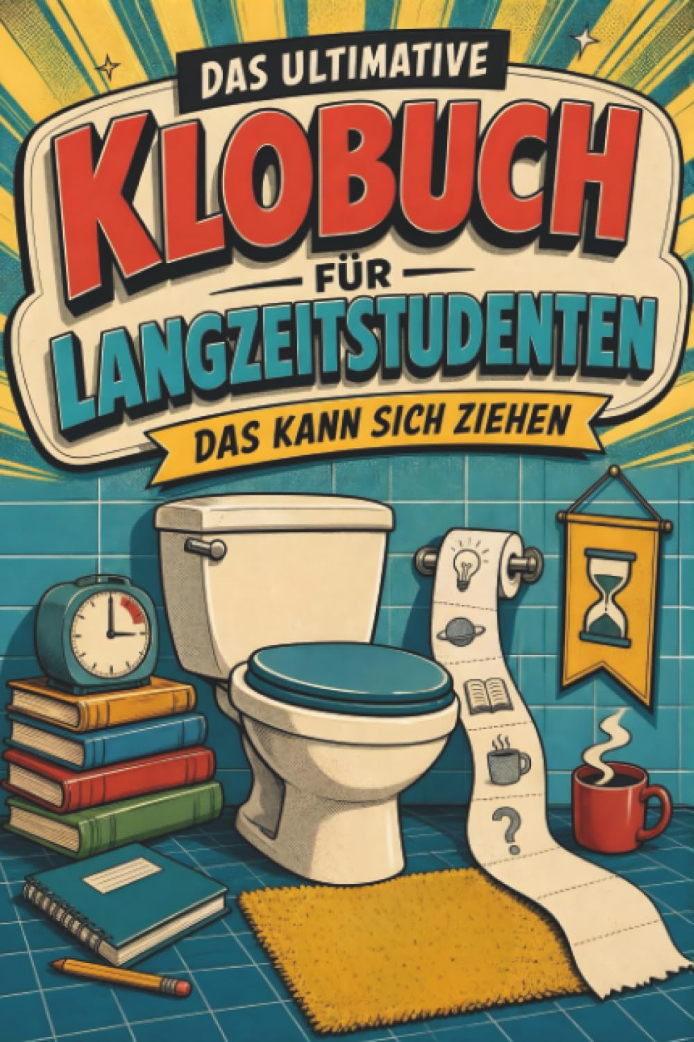 Das ultimative Klobuch für Langzeitstudenten: Das kann sich ziehen. Lustiges Geschenk für Studenten, WG-Küche und Kommilitonen