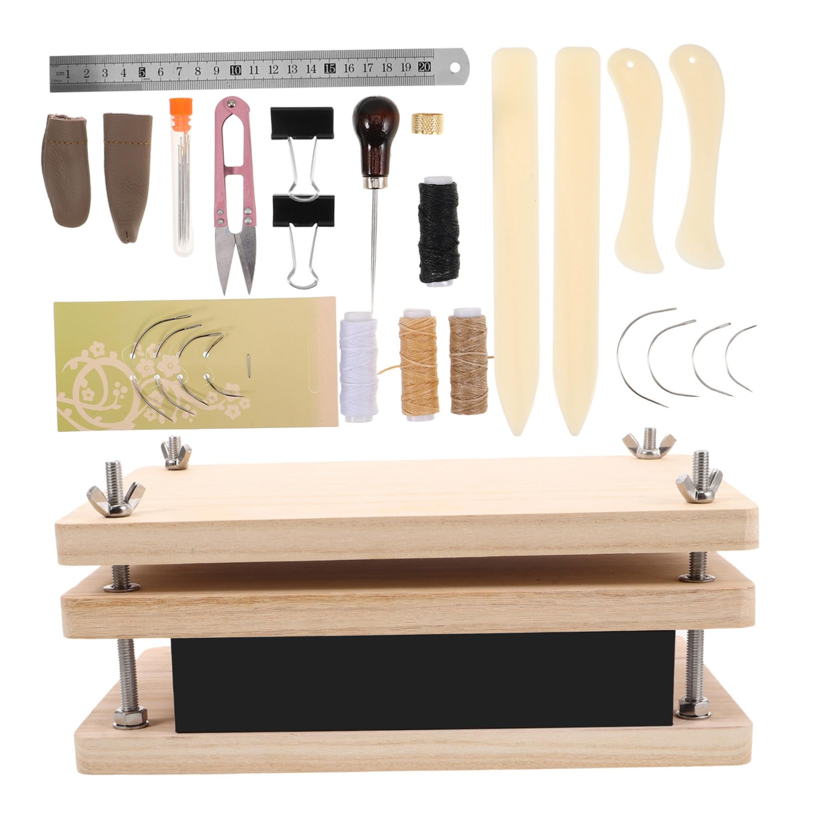 Kit de Encuadernación de Libros de Madera para Manualidades DIY