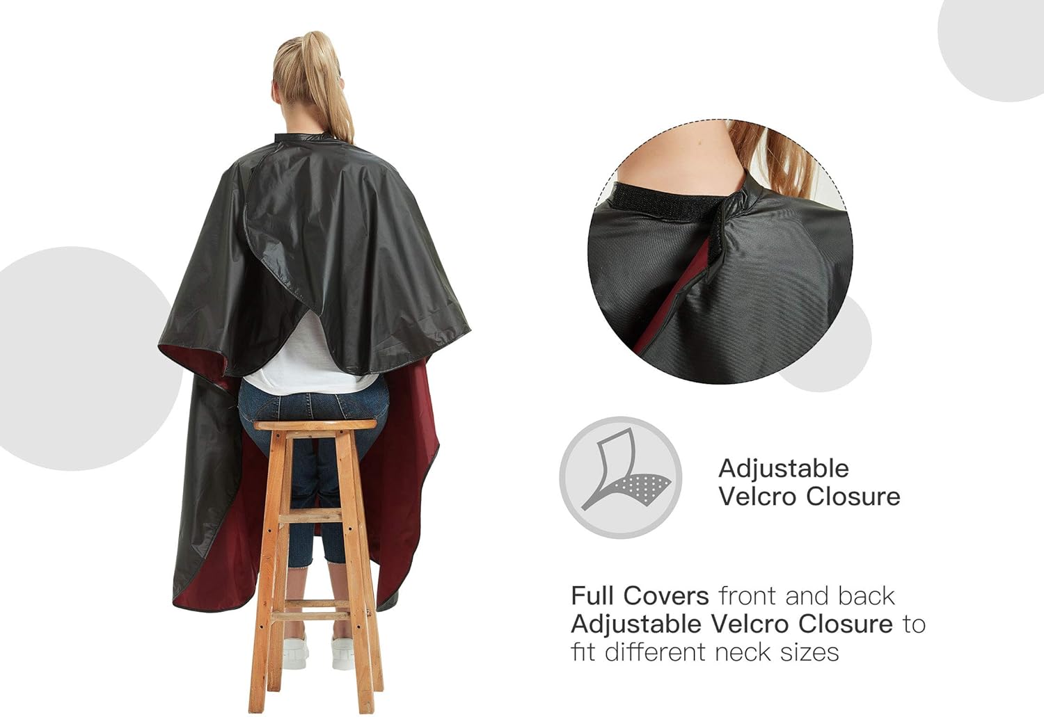 PERFEHAIR 7 Color Hair Dye Brushes and Bowls & All Purpose Chemical Capes : Beauty & Personal Care