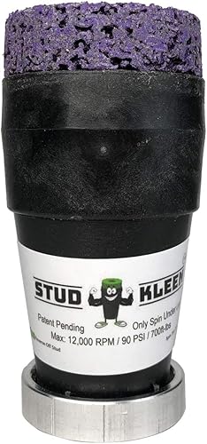 ESCO 50170 Stud Kleen, Limpiador de pernos y bujes de rueda, negro