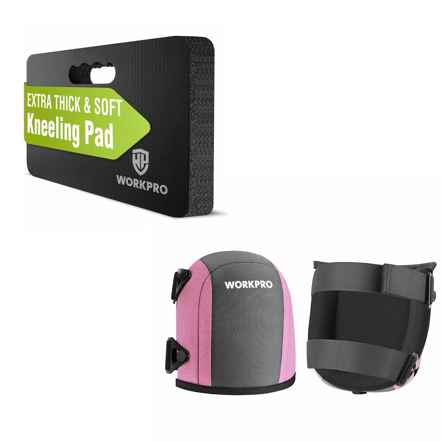 WORKPRO Extra Thick Kneeling Pad & Garden Knee Pads For Unisex-Adult