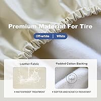 Vista 4 de Explore Land - Funda resistente universal para neumático de repuesto para remolque, vehículo recreativo, SUV, camión