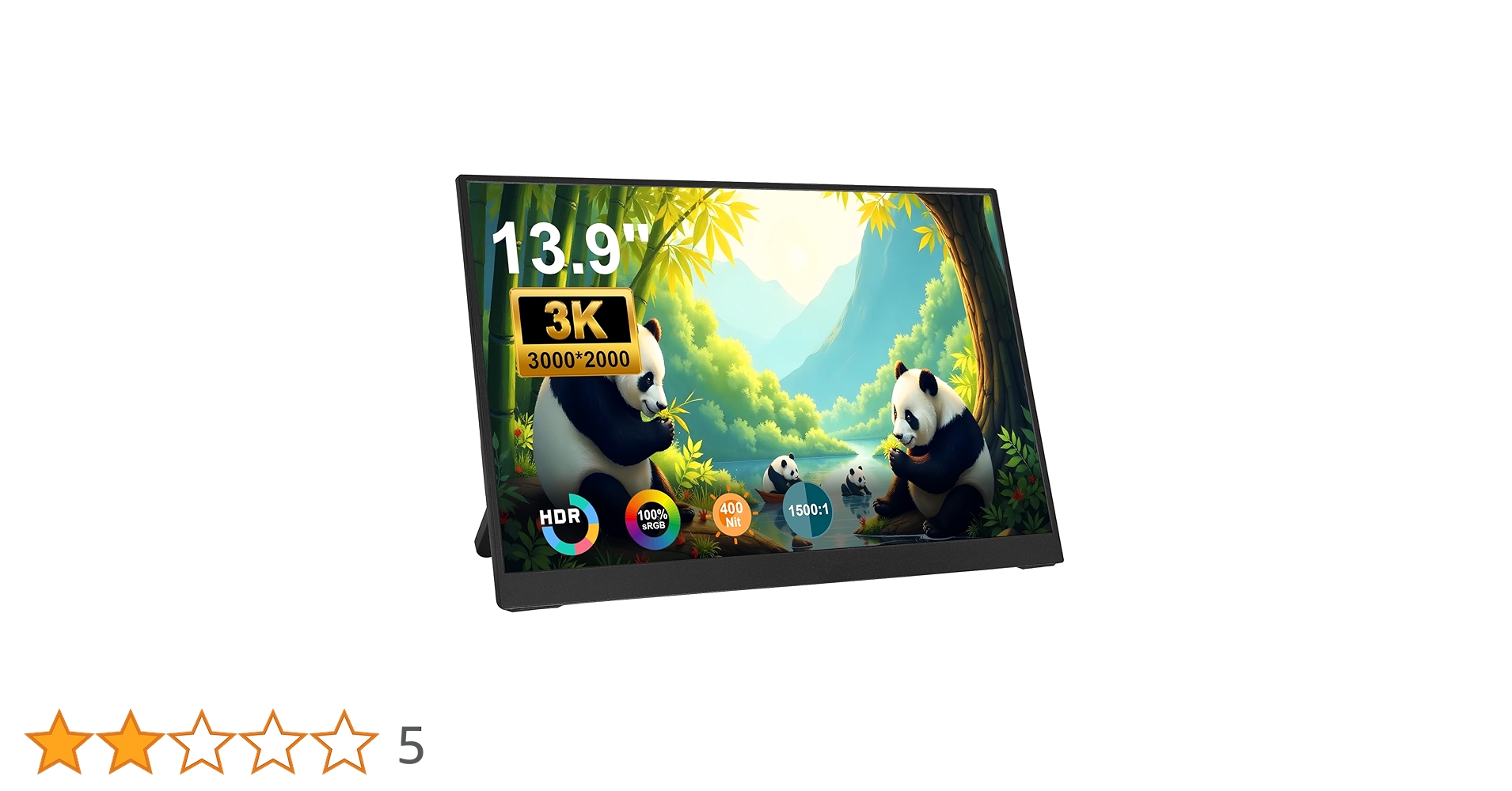 Scnsuptp モバイルモニター 3000×2000解像度 13.9インチ Amazon.co.jp: Scnsuptpモバイルモニター、13.9