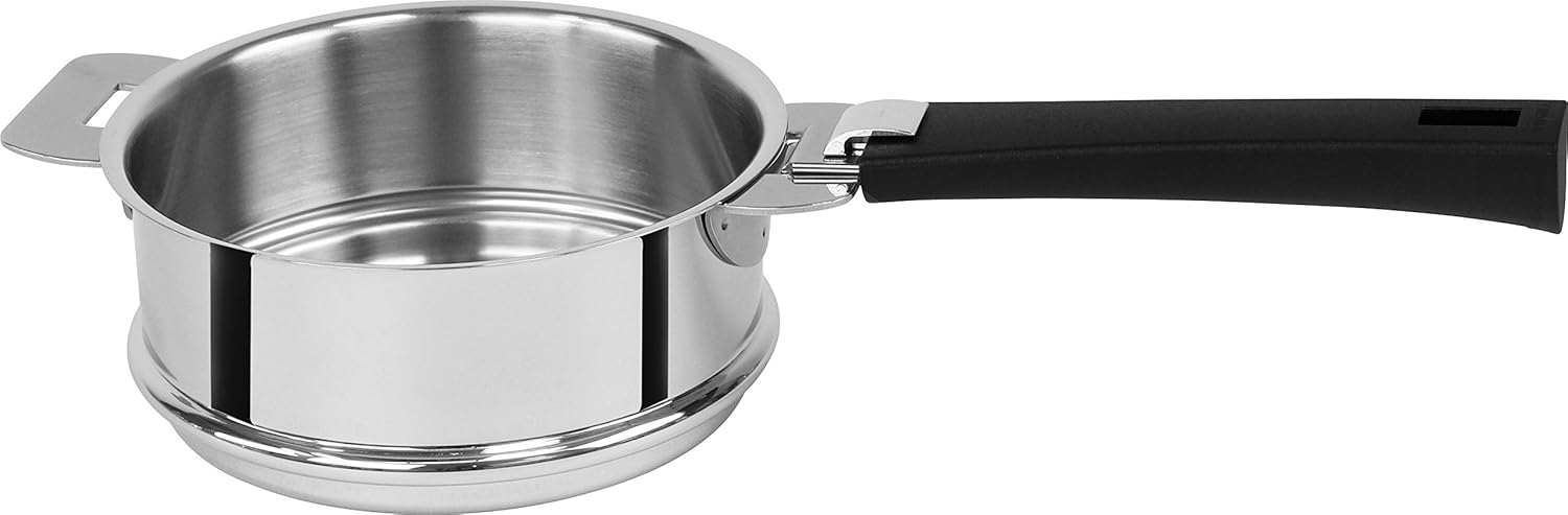 Cristel ECV14Q Steamer, 1 quart, Silver