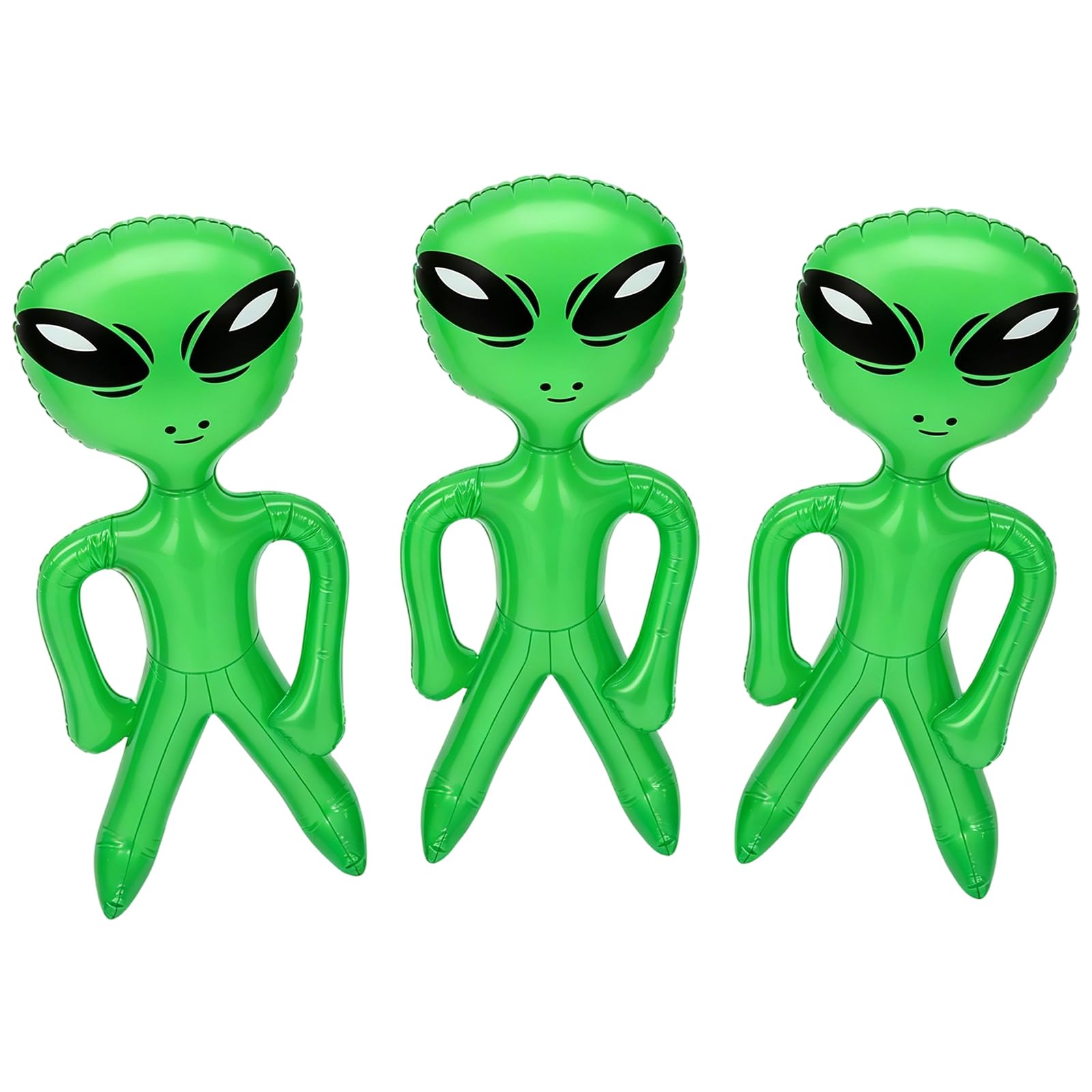 3-Pack Inflatable Alien, Blow Up Alien, Alien Inflatable Decorations