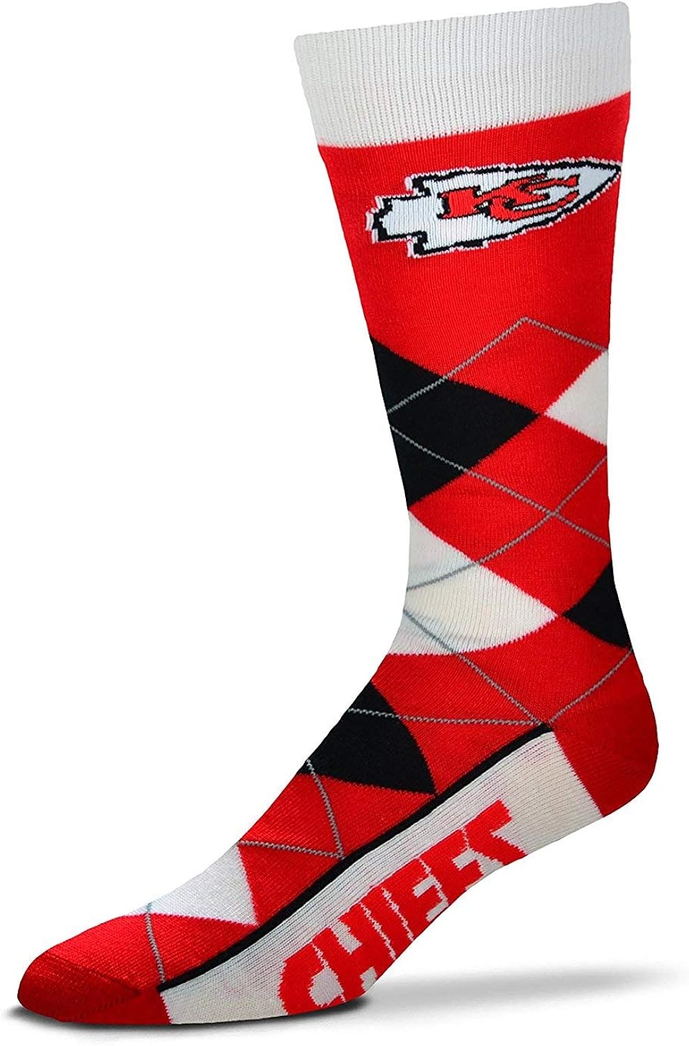 For Bare Feet - NFL Men's Argyle Lineup Crew Socks