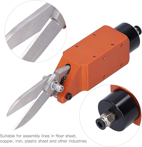 Miniatura 3 de Tijeras neumáticas de pinza de aire Máquina de corte de calibre de cizalla de hoja de metal AM10100S