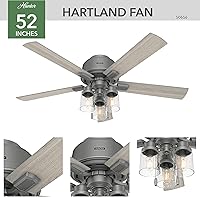 Vista 3 de Hunter Fan Company 19023 Cranbrook - Lámpara empotrada