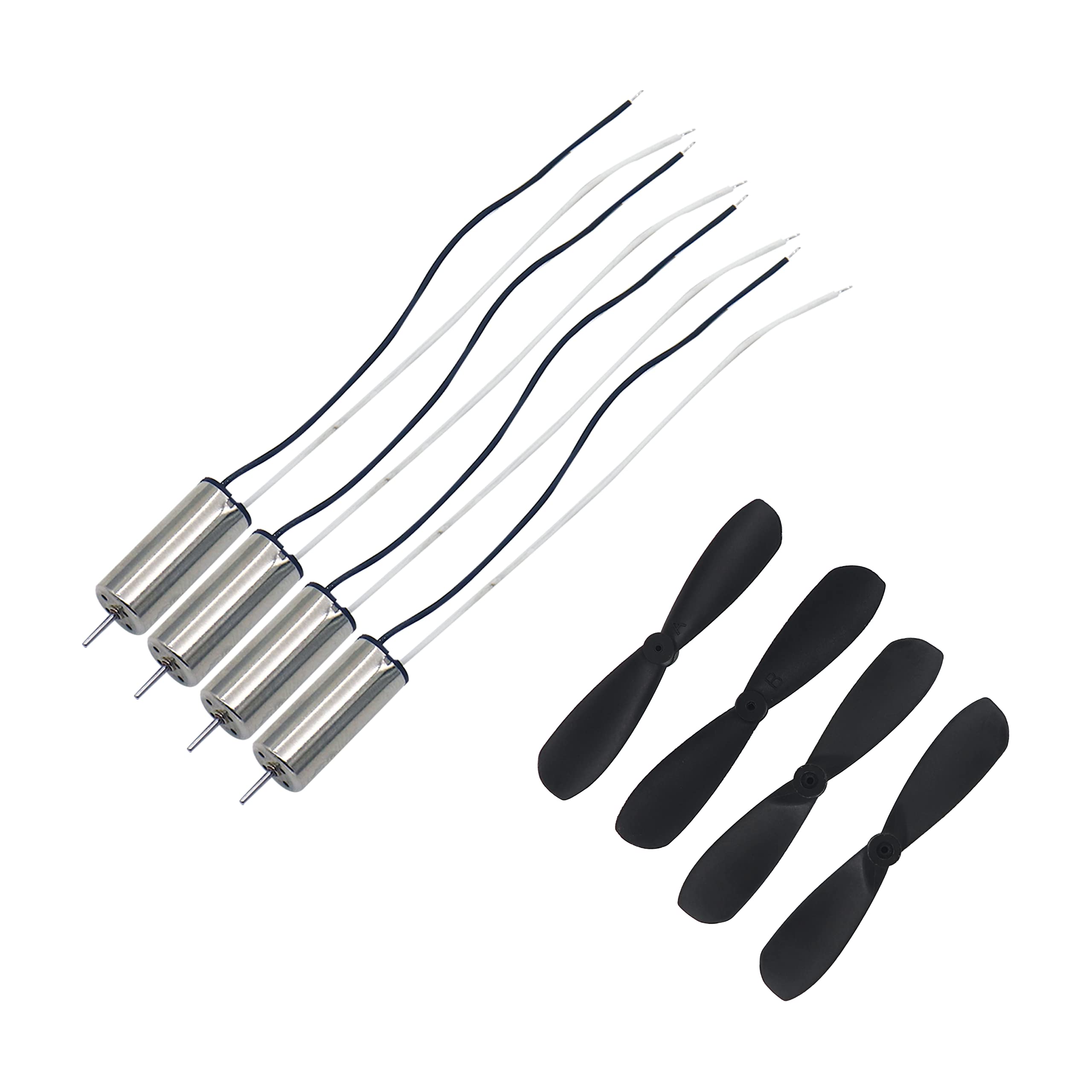 Electronic Spices Combo of 4 Micro Size 8520 1500kv Coreless Motor With 4 Cw CCW Propeller for RC Quadcopter (B0BMDNG6VV) Amazon Price History, Amazon Price Tracker