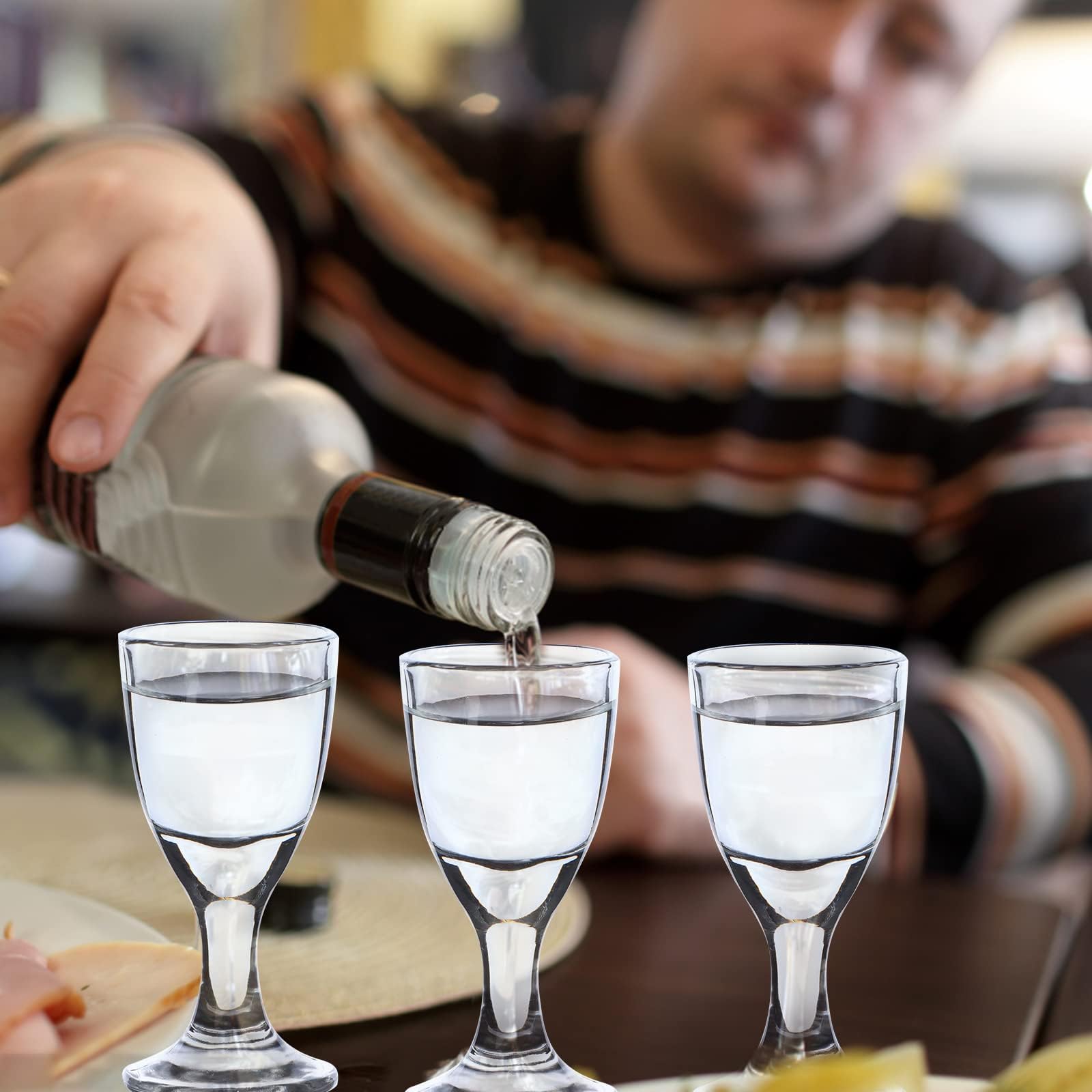 1000 Plastic Shot Glasses - 1 Oz Disposable Cups - 1 Ounce Shot Glasses - Small Party Cups Ideal For Whiskey, Wine Tasting, Food Samples, And Condiments ( Clear