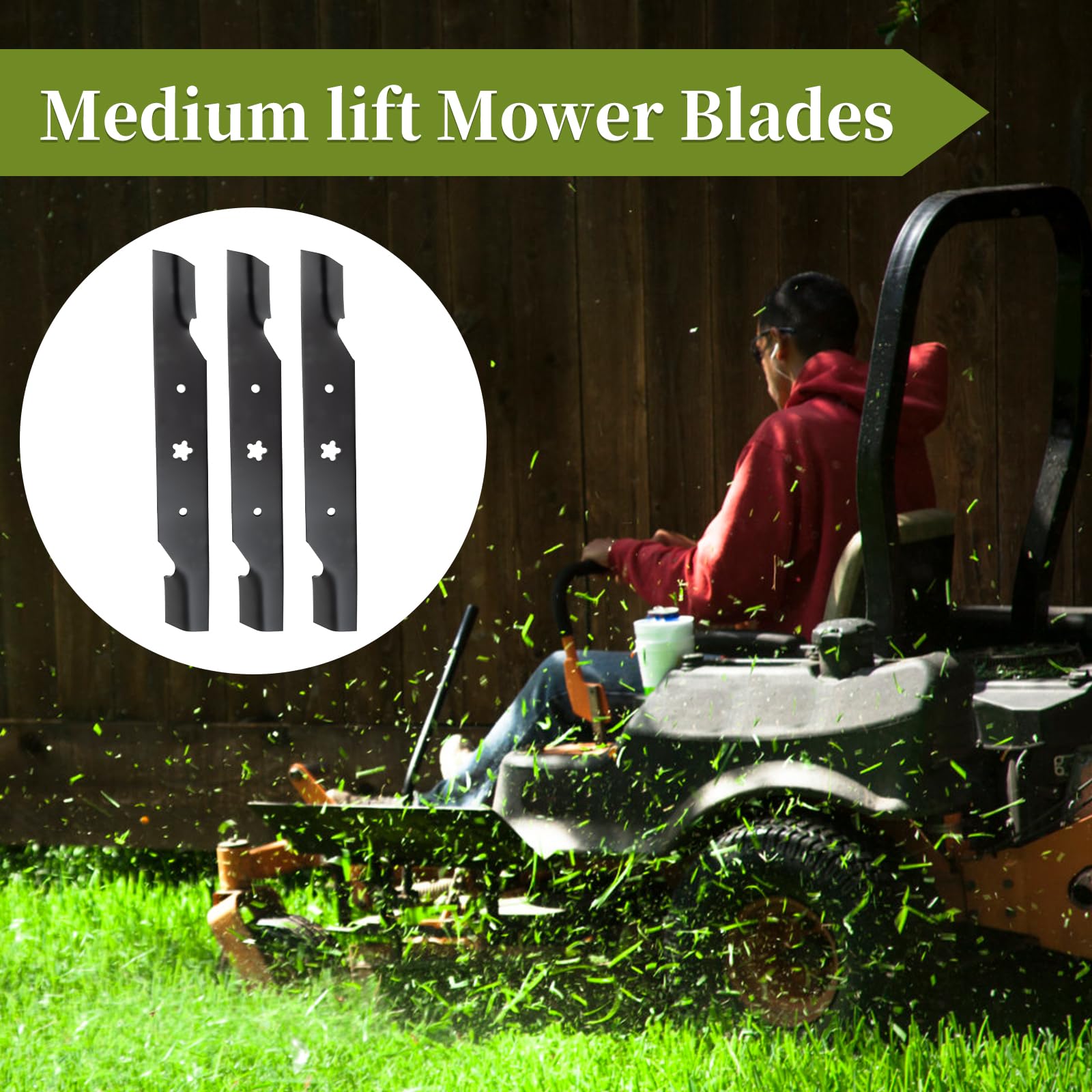 Amazon.com : 187256 Medium Lift Blades for 54