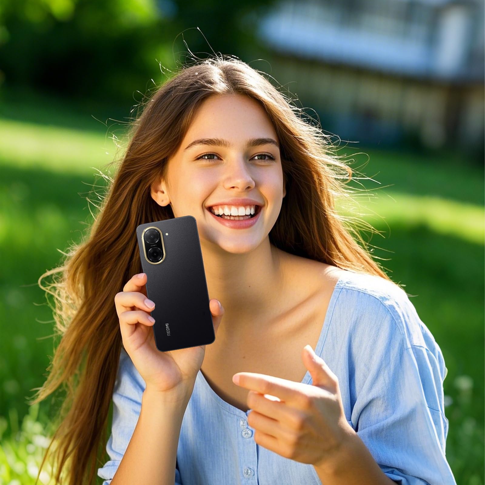 Xiaomi Redmi A5 mobiltelefon, 3 GB RAM, 64 GB, kék Xiaomi nagy