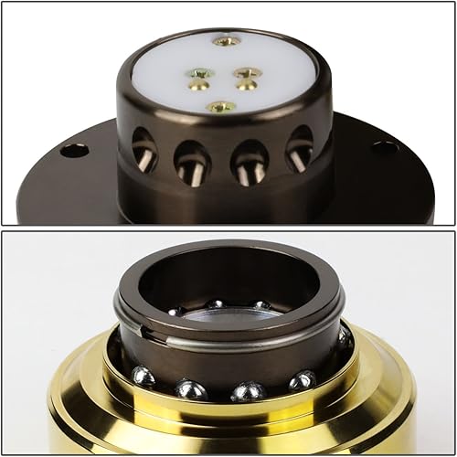 Miniatura 4 de NRG Innovaciones. Liberación rápida, broncecromo dorado (Bronze BodyChrome Gold)