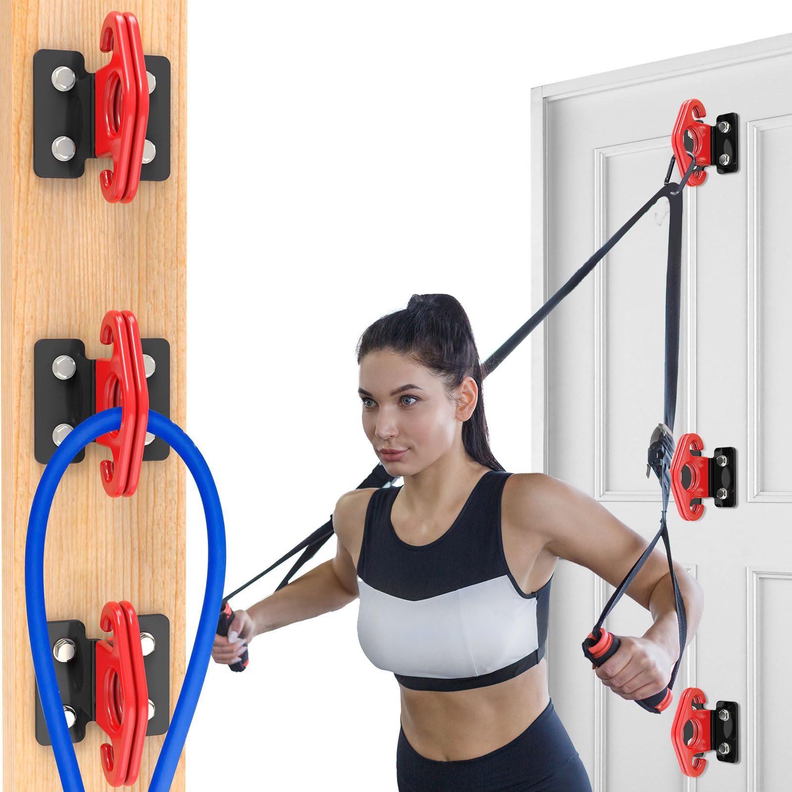 Resistance Band Wall Anchor Resistance Band Anchor Resistance Band Hooks Resistance Band Wall Mount Workout Room Workout Room Accessories Exercise Room Wall Workout Equipment