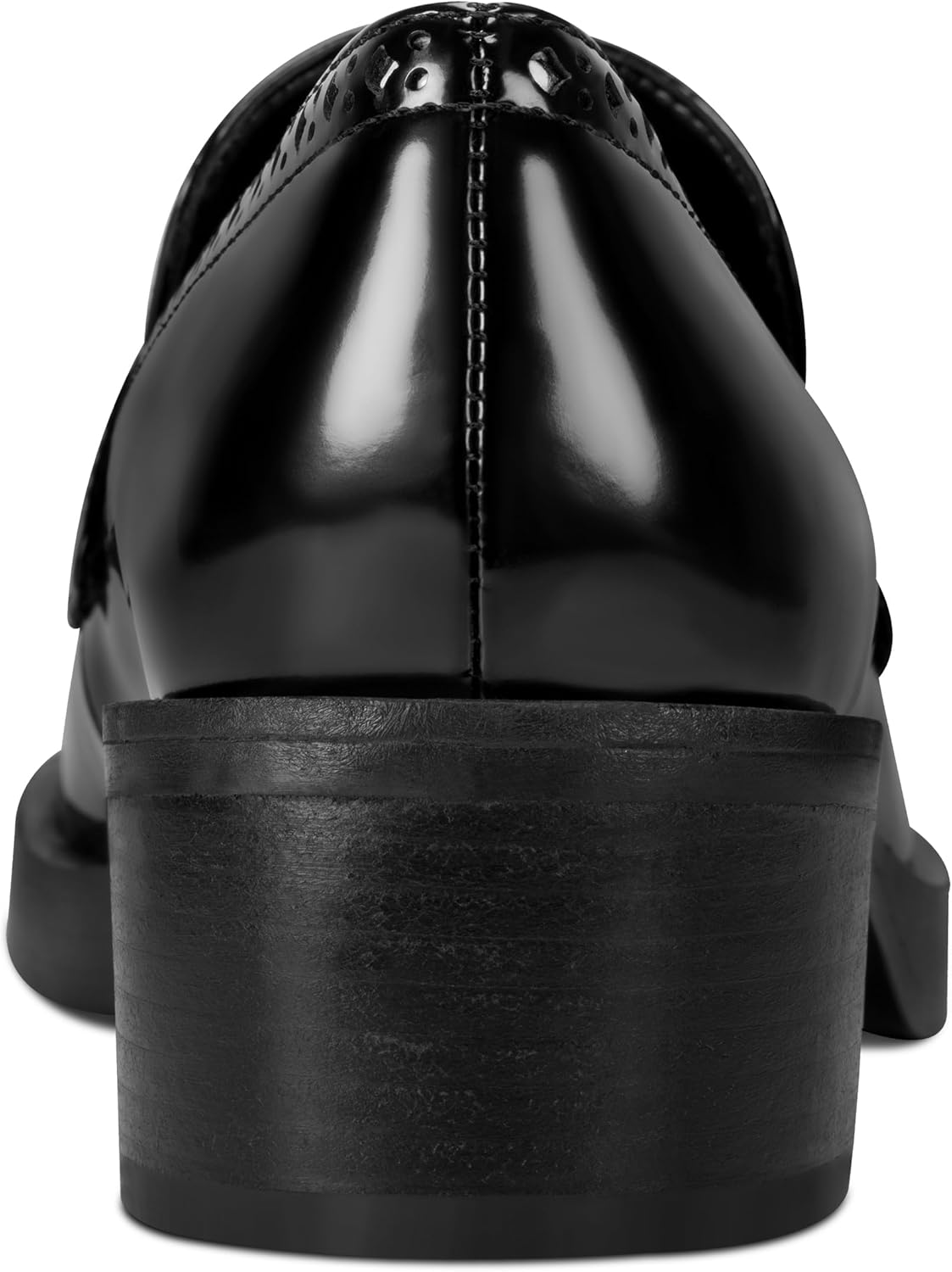 Karl Lagerfeld Womens Cenalla Platform Loafer with Metallic Finishes and Logo - Image 3