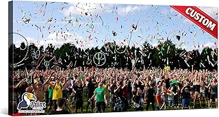 printtoucan Custom Canvas Print with Your Photos 58x28 IN – Personalized Pictures Canvas Prints Custom Wall Art Customized Photo Gift for Couple Valentine Family Decor