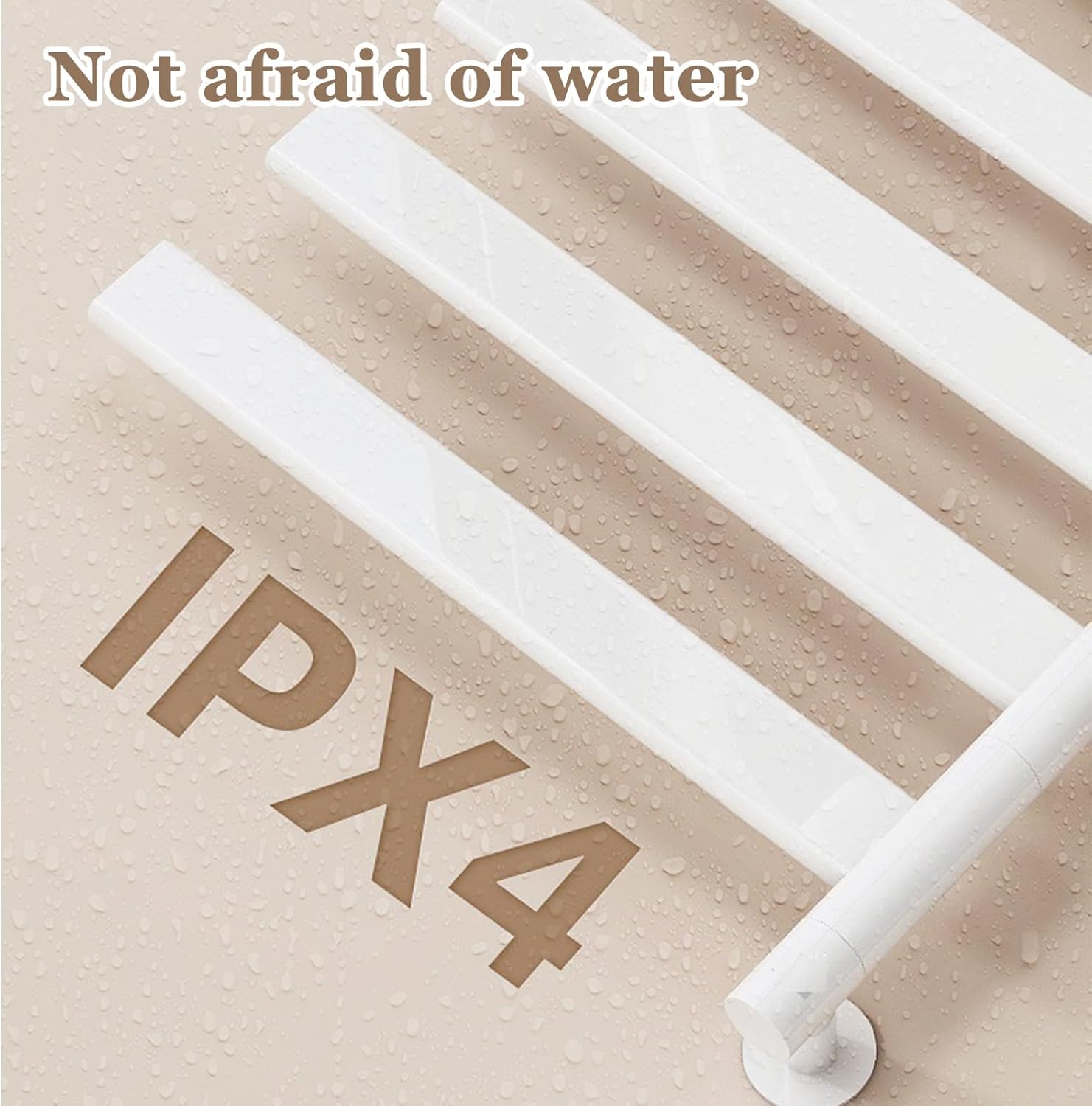 Electric Towel Warmer Rack for Bathroom, Swivel Heated Towel Heater with Timer, Touch Screen & Temperature Control, 180° Rotation, Wall Mounted, Black, 4 Bars