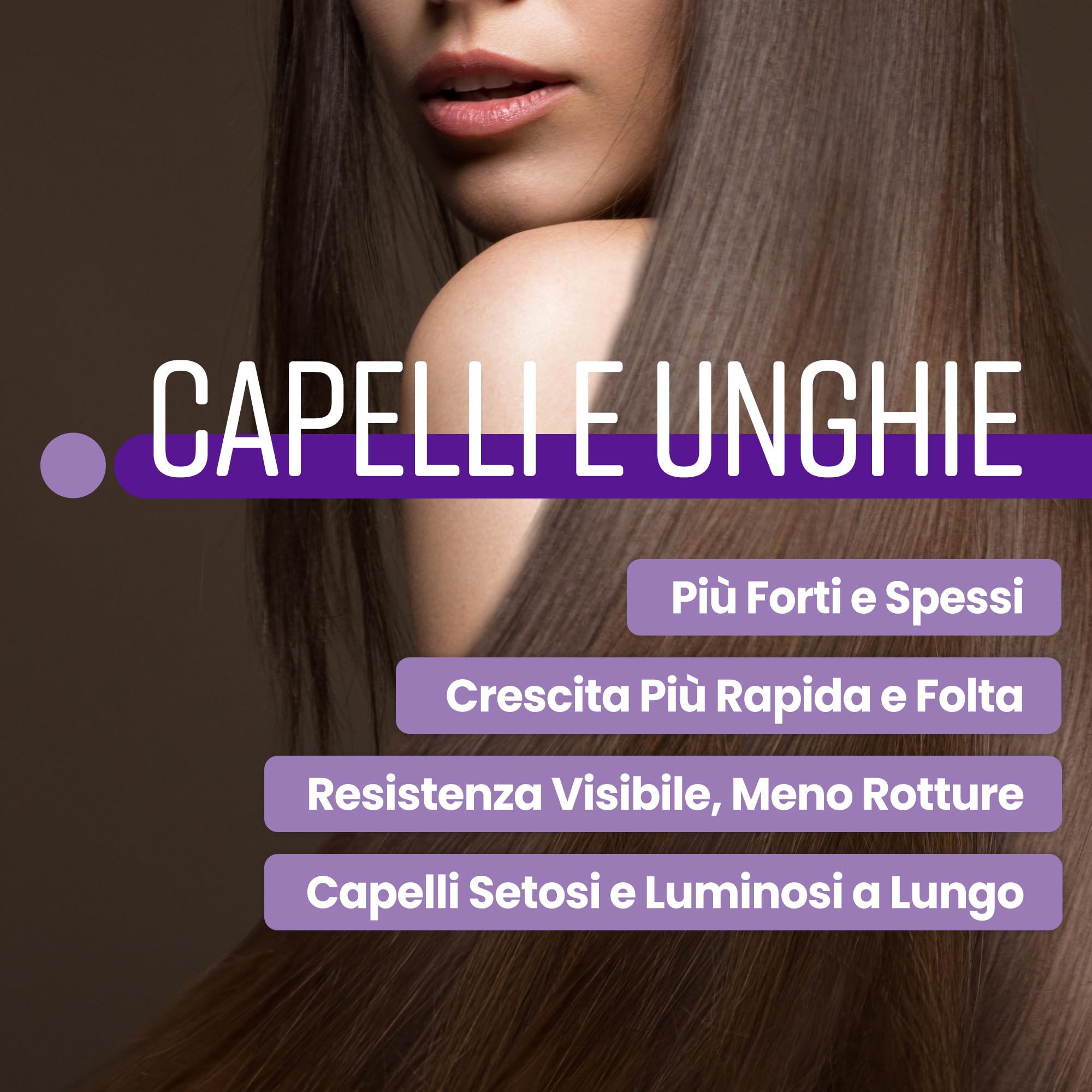 Biotina per Capelli, Pelle e Unghie | Alta Dose 12.000 µg Compresse | Fornitura per 1 Anno | Vitamina B7 Integratore per Crescita dei Capelli | Donna e Uomo | VitaBright