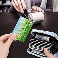 Amazon.com: Coco Rossi Women's Small Credit Card Wallet ID Card