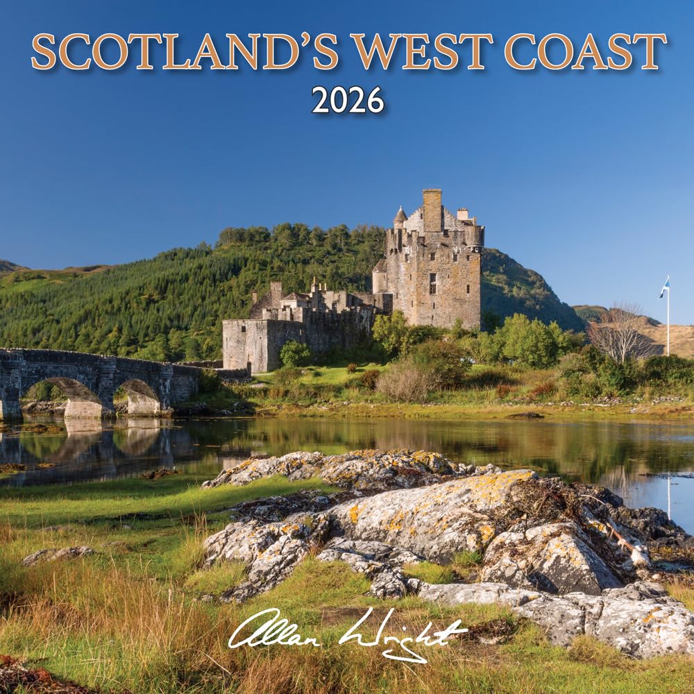 2026 Scotland Calendar: Scotland's West Coast – Wall Calendar – Month to View – 12 Months