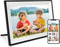 Digital Picture Frame 10.1 Inch Digital Photo Frame 32GB WiFi Digital Picture Frame IPS HD Touch Screen Smart Cloud Photo Frame, Auto-Rotate