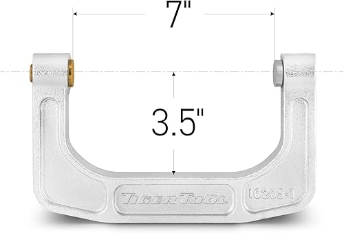 Miniatura 6 de Tiger Tool Prensa de enchufe automotriz con marco C, herramienta versátil de extracción e instalación para camiones de clase 1-2, automóviles y