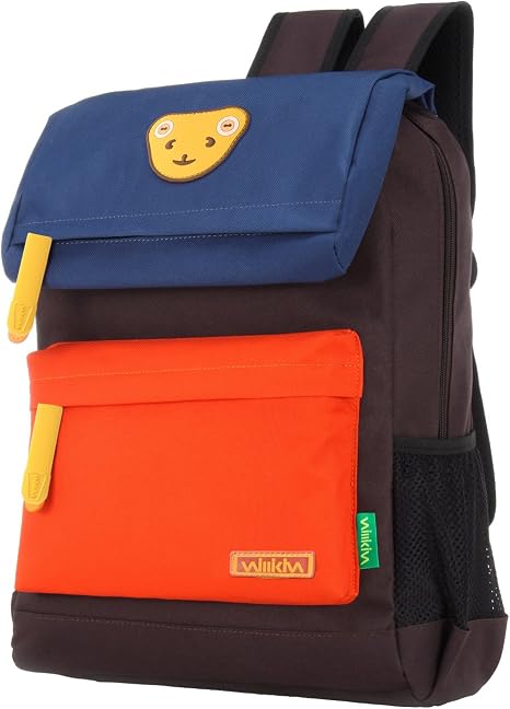 Willikiva Cute Bear Kids Backpack - School Book Bag For Children, 3 Sizes (Small, Medium, Large)